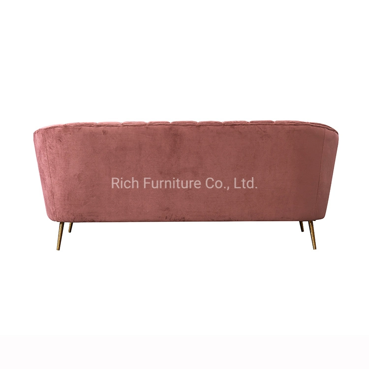 Hotel Wohnzimmer Event Stoff Sofa Shell Plisseed Geformten Stuhl Couch Mit Metallbeinen