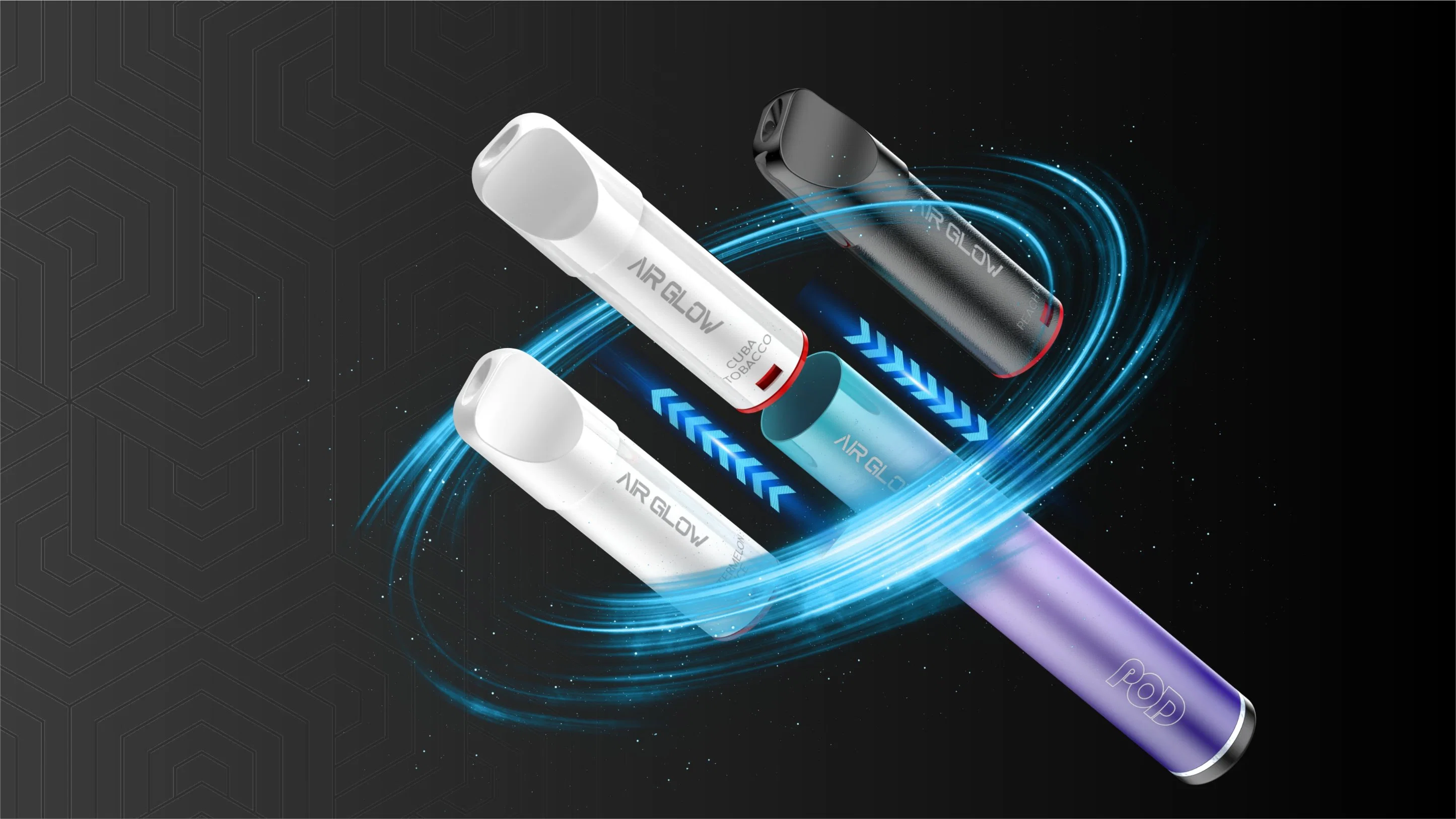 Vape Premium Quality 500 Puffs Plus Bar Pod قابل للاستخدام بالجملة نظام إلكتروني E Cigarette