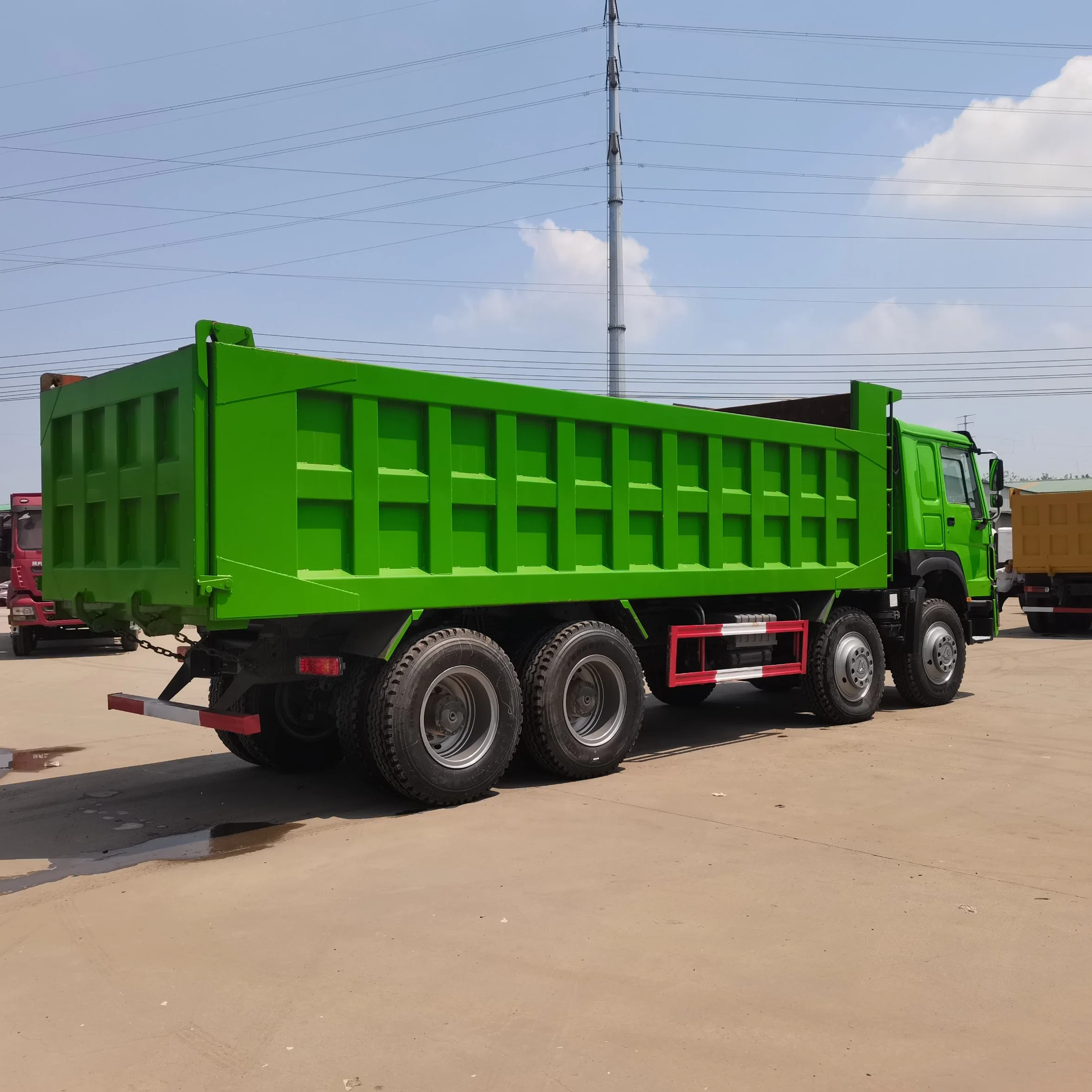 Used Dumper Truck HOWO 4 Axle 60ton 40ton 50ton Tipper Truck 8X4 Dumper Dump Truck