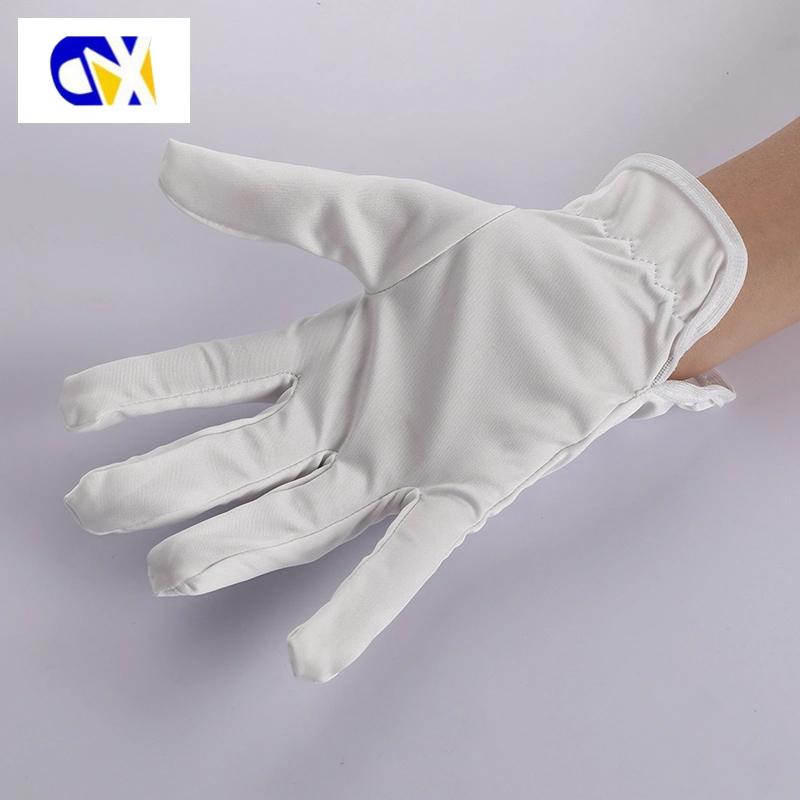 White Microfiber Cloth Dust Free Jewelry Jewellery Cleaning Polishing Hand Gloves