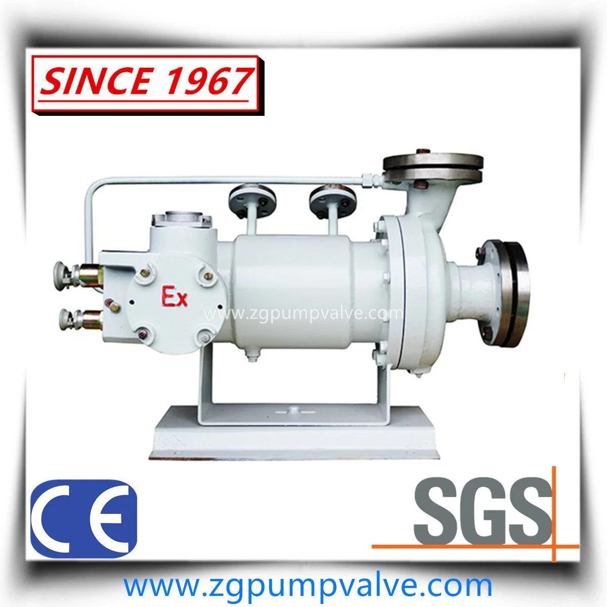 High Pressure&Temperature Large Size Chemical Canned Motor Pump/Shield Pump No Leakage/Explosion Proof for Nuclear/Supercritical Process/Temperature Test
