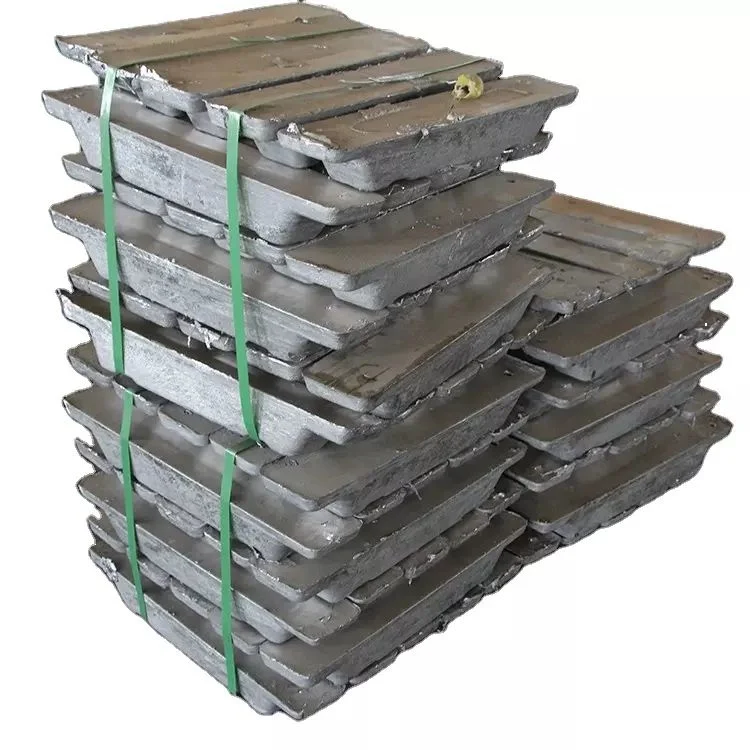 Perdurable Metal puro 99,994% plomo lingotes de estaño Ingot con barato Precio lingotes de aluminio