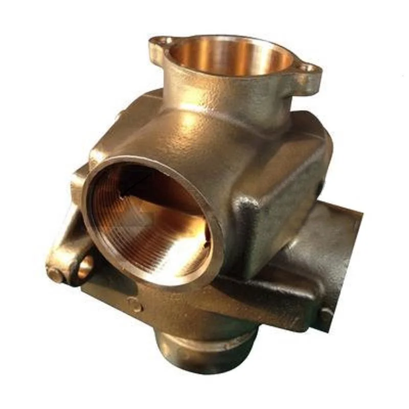 Custom Brass/Copper/C83600 Sand Casting CNC Machining Machinery Valve/Volute Part