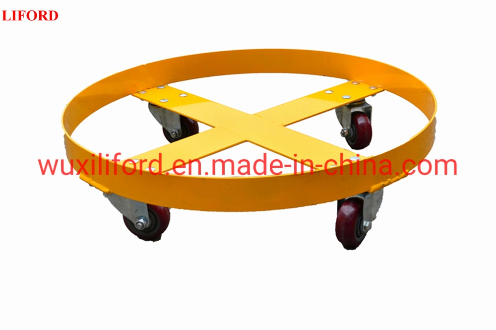 Drum Carry Caddy, Round Drum Dollie with Swivel Wheel SD55A, High Quality Drum Dolly