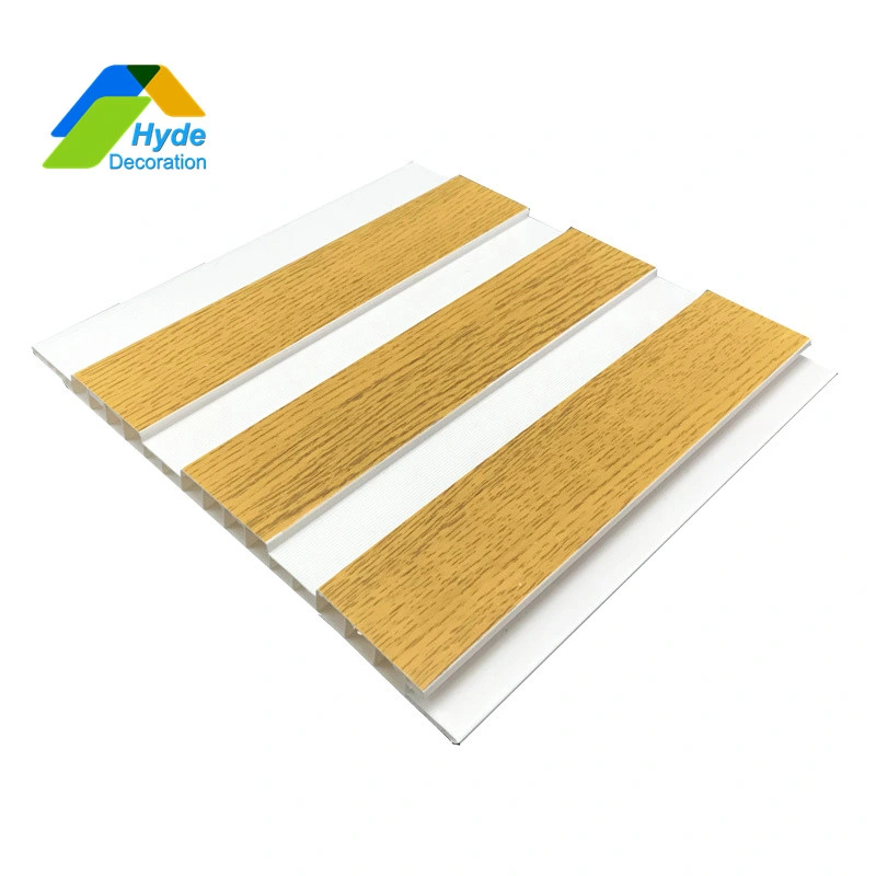 12mm de espesor de pared Precio Panel laminado de plástico de 200mm de ancho, Techos de China en los techos de PVC