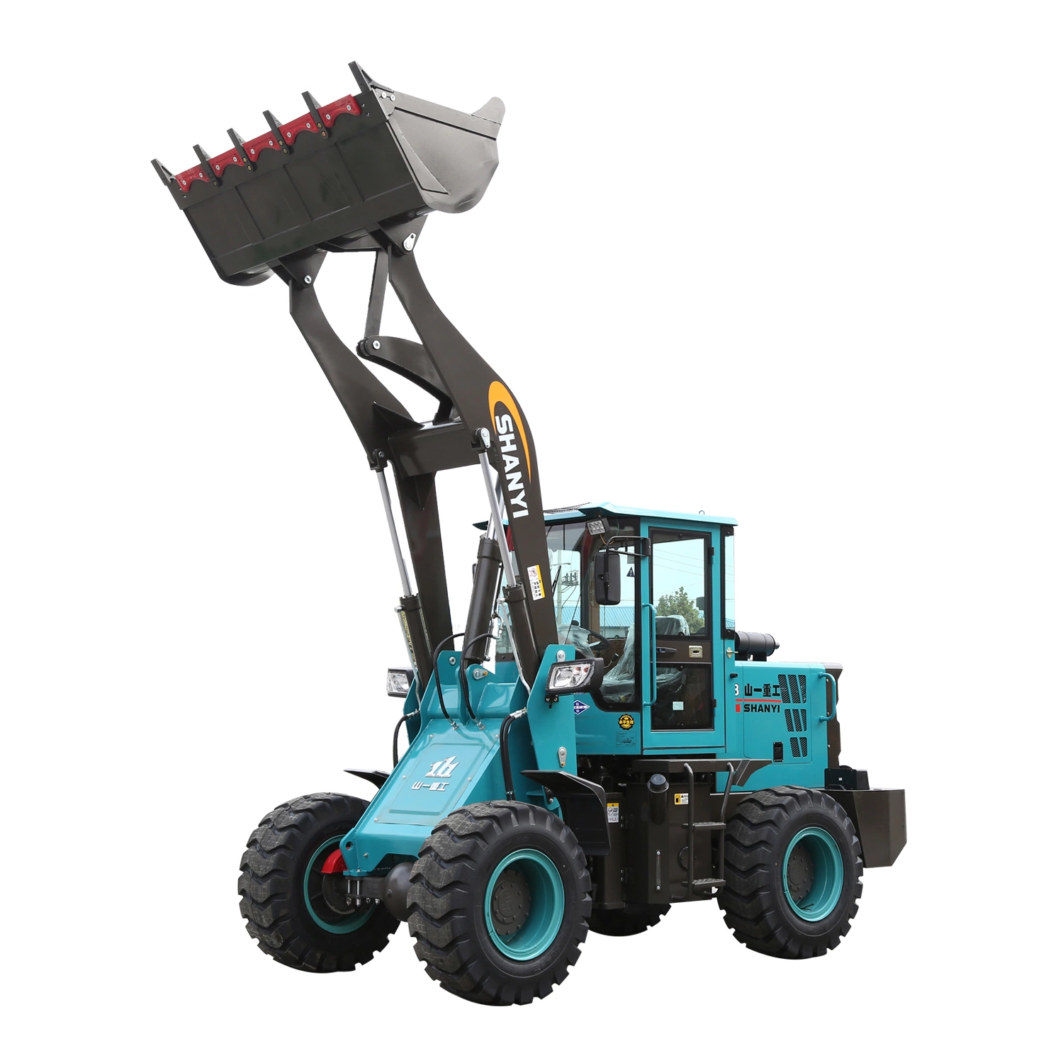 Construction Machinery 1.8tons Small Wheel Loader Exhibiting in China Canton Fair