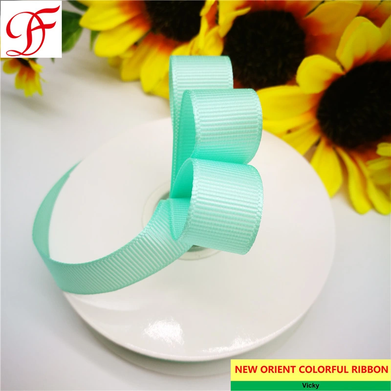 Factory Export Wholesale/Supplier Grosgrain Ribbon Satin Double/Single Face Sheer Organza Taffeta Metallic Bakers Twine Bow Crafts for Gift Box/Underwear/Garments