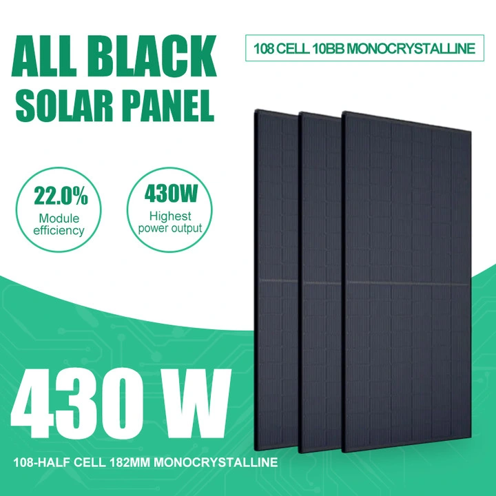 Europe Household Use 5kw 230V off Grid Solar System with Powerwall Battery