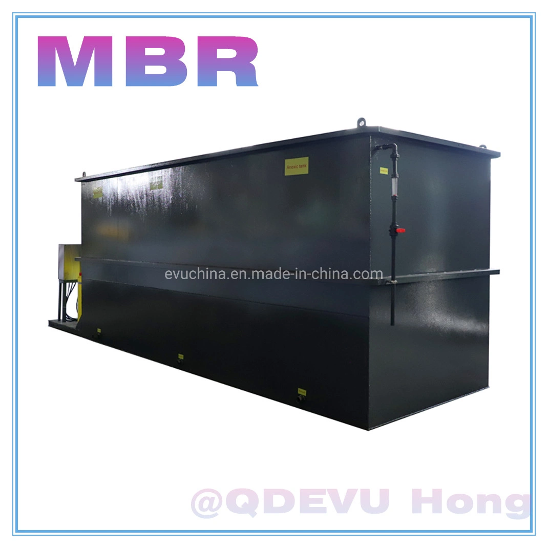 Oil Refining Sewage Water Purifying Machine Mbr Membrane Systems Aerobic Anoxic Water Tank Water Treatment Plant