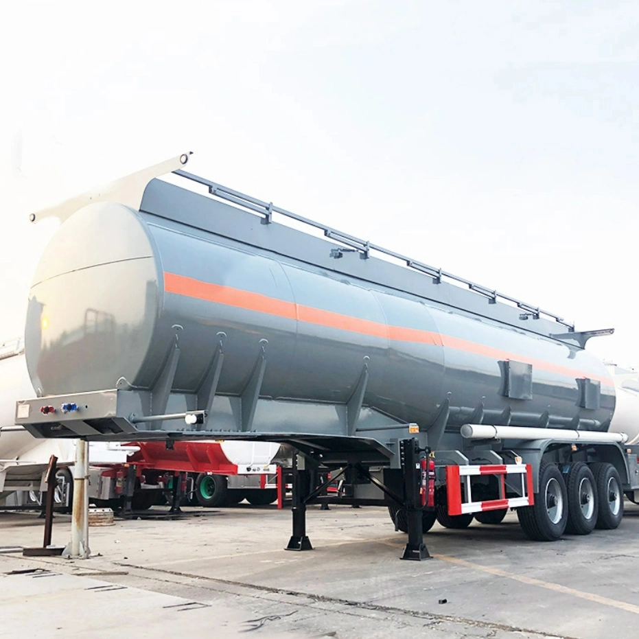 Chemical Acid Liquid Trucks 28t HCl Chemical Acid Liquid Drink Water Carbon Steel Lined PE Tank with Acid Chemical Pump