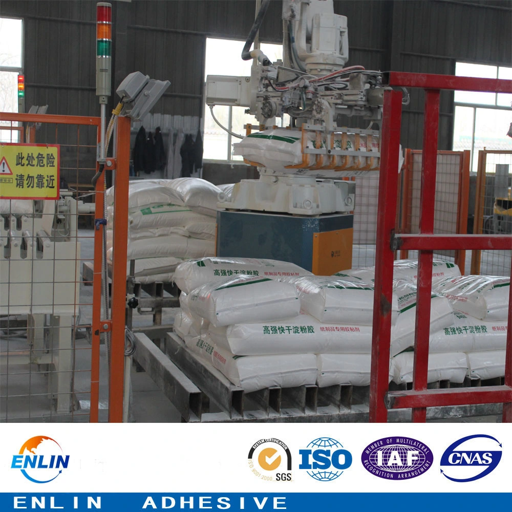 Super Strong Starch Adhesive Powder for Three-Layer, Five-Layer, Seven-Layer Corrugated Cardboard Production Line