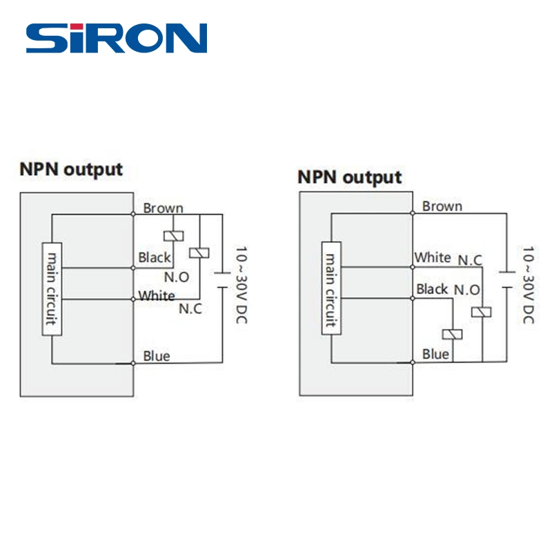 Siron Photoelectric Switch Diffuse Reflection Type K015-10 IP66 Infrared Photoelectric Sensor