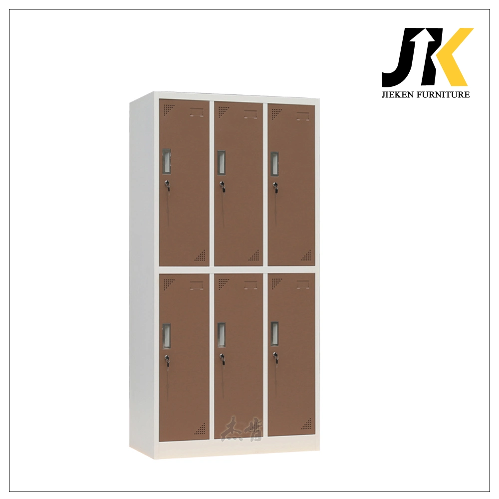 Jk-032 Office 6 Door School Locker Room Furniture