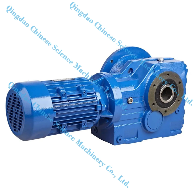 K Series Bevel Gear Reducer K47 Precision Grinding Roller Traction Line Helical Gear Spiral Bevel Gear Reducer