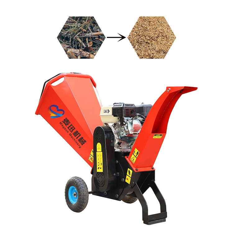 2023 Maysun Factory Professional Customized Sawdust Productive Wood Shredder Agricultural Wood Chipper Shredder Diesel Oil Machine