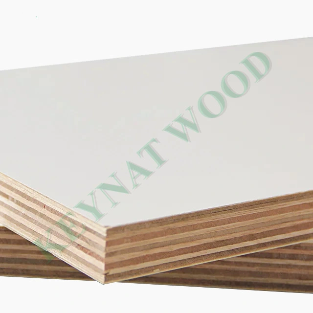 White Melamine Plywood Finish Laminated 4*8 MDF Board 3mm Panel Price High Glossy