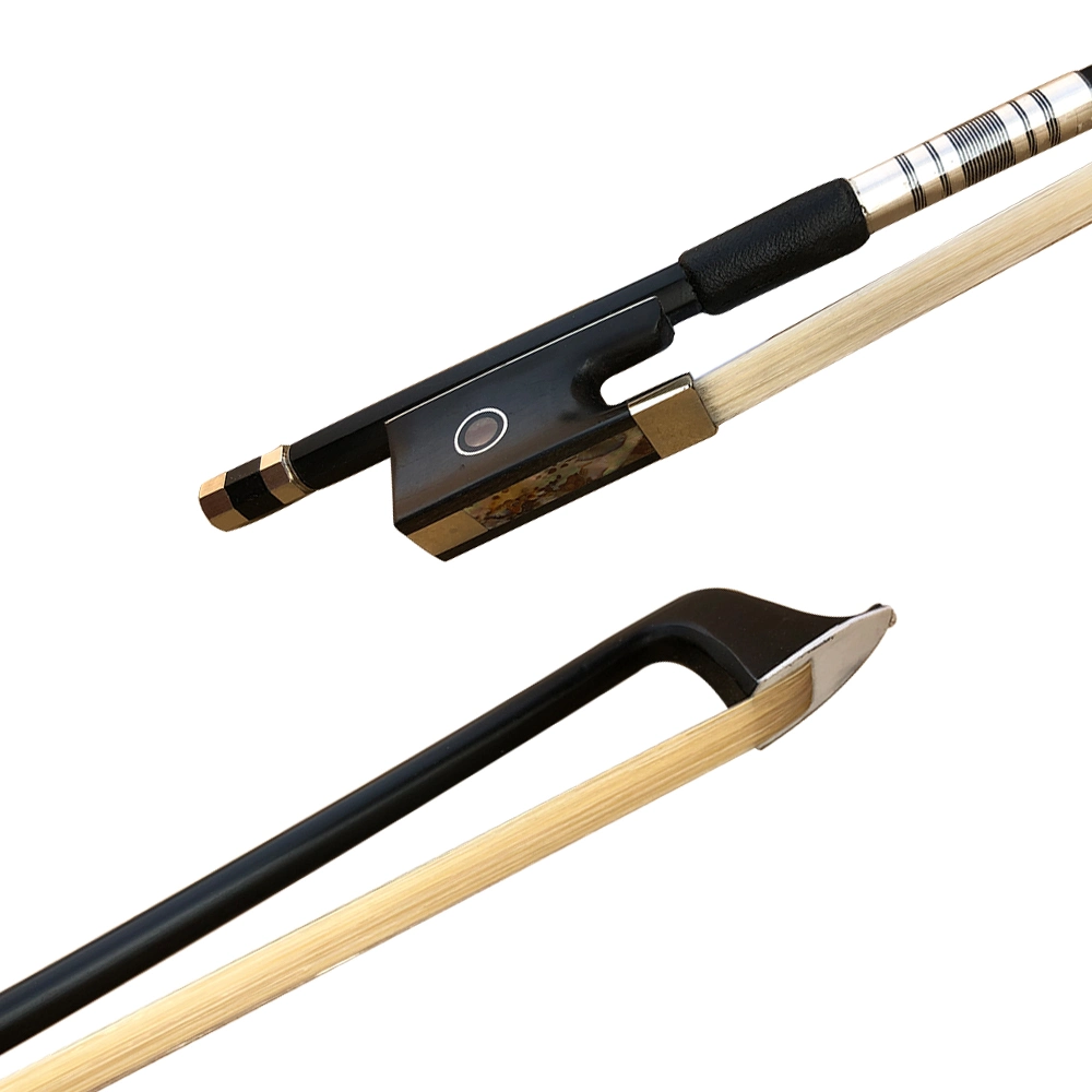 Hot Selling Carbon Fiber Violin Bow 4/4 3/4 1/2 1/4 1/8 1/10