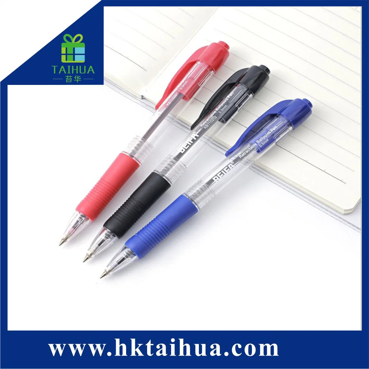 Promotional Cheap Custom Logo Printed Plastic Ball Pen