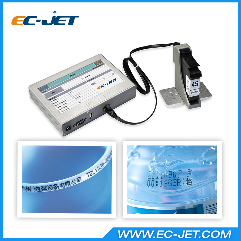 De alta resolución automática de codificación de inyección de tinta de impresora para la caja de cartón (ECH700).