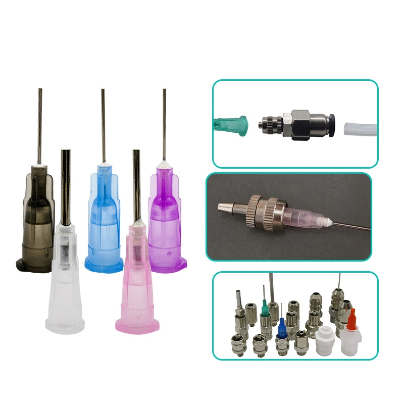 23G * 1/2 Inch Professional Plastic and Stainless Steel Disposable Nozzle Industrial Needle