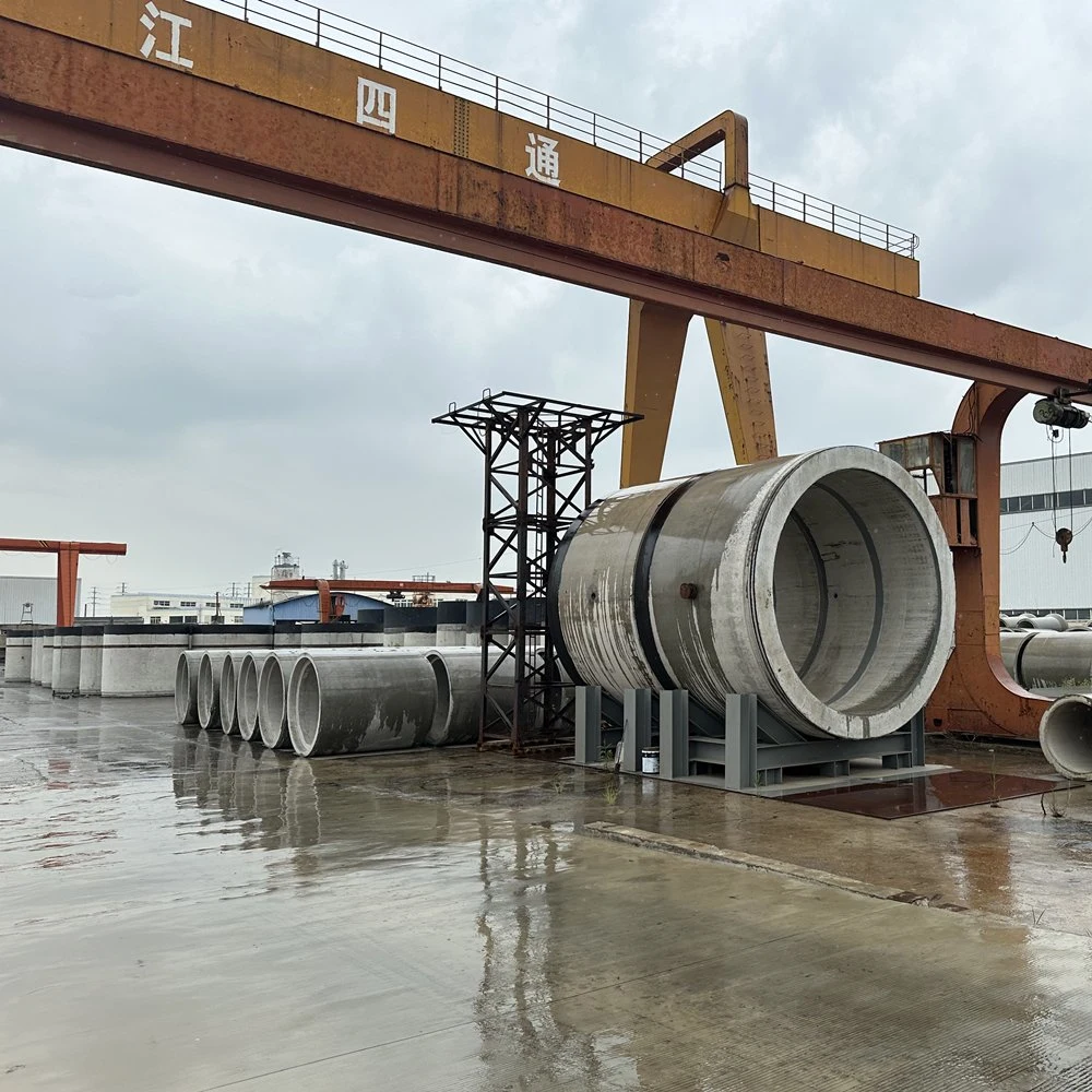 Le béton de ciment préfabriqué Jccp Équipement de fabrication du tuyau de levage