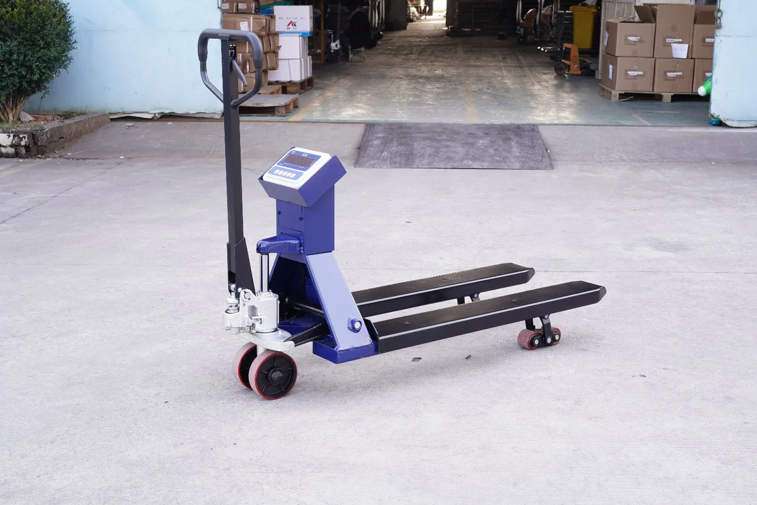 TUV Type Approved Pallet Truck Scale Aps-2t with Weighing Indicator Aw-2