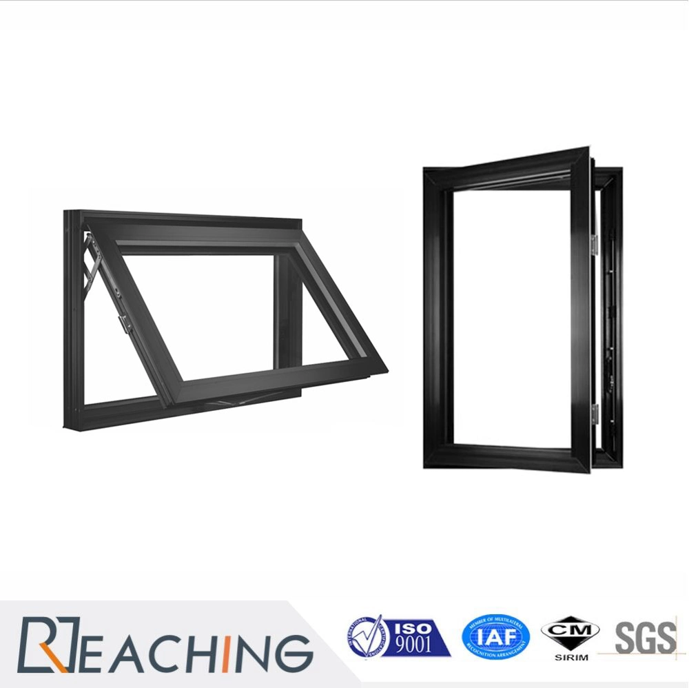 High Quality Aluminum Window Awning Window Metal Casement Window with Double Glaze