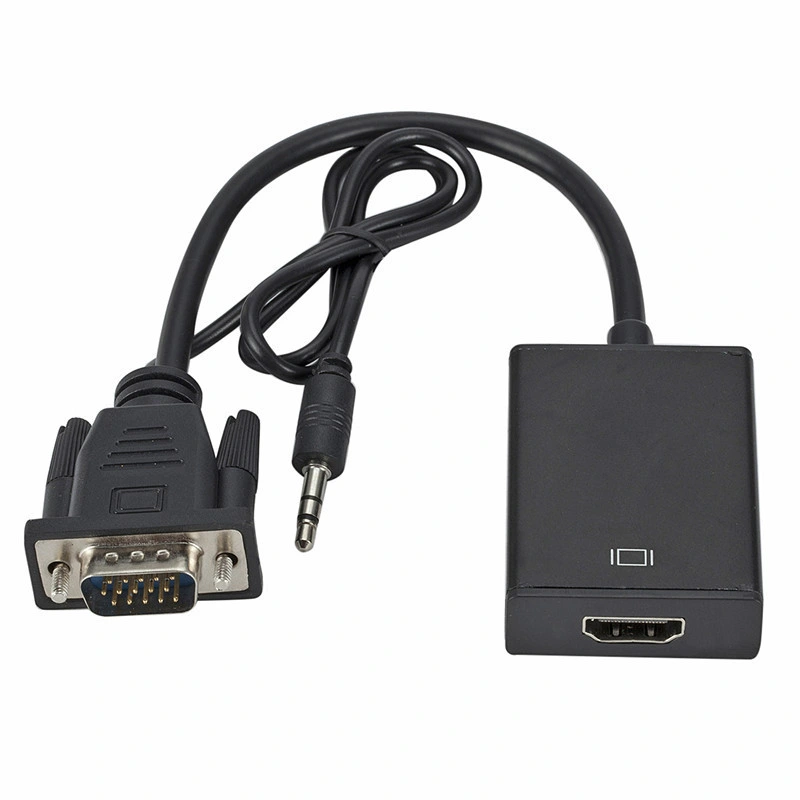 1080P VGA to Hdmii Converter with Audio and USB Cable