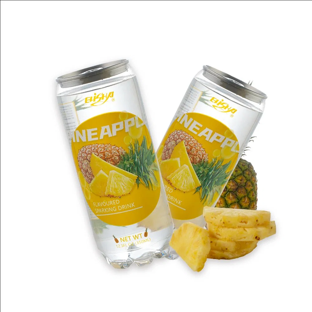 350ml Hot Sale Fruit Flavor Can Canned Sparkling Drink