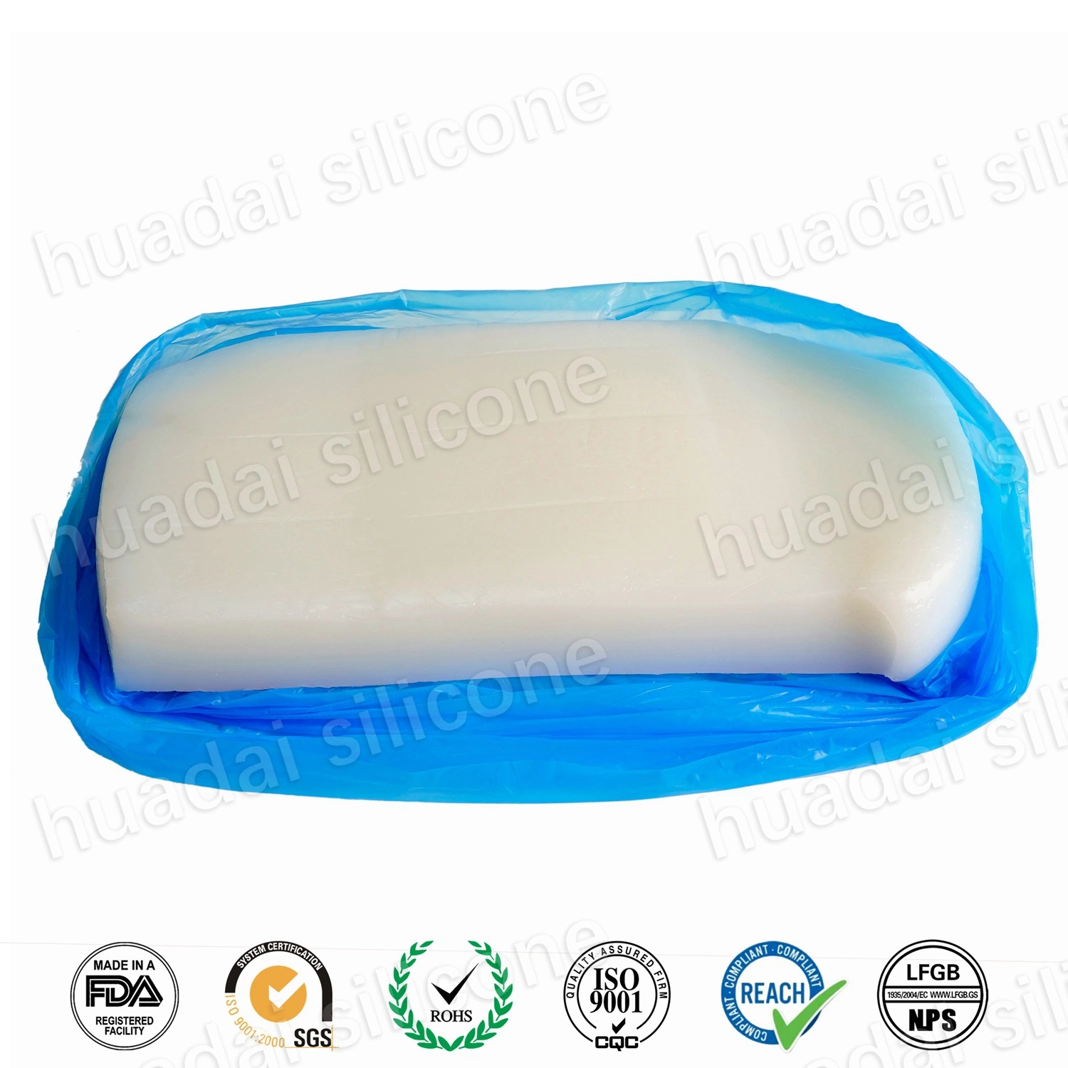 Caoutchouc de silicone de qualité médicale de moules pour le visage de matières premières de masque HD-130s