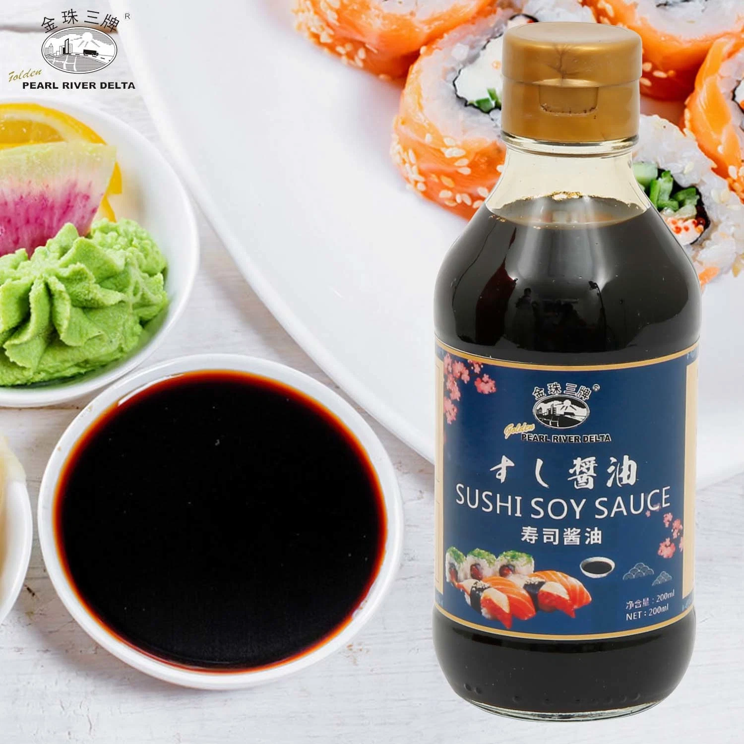 Premium Sushi Soy Sauce for Condiment Seasoning/High quality/High cost performance /Chinese Manufacturer Suppliers/for Sushi