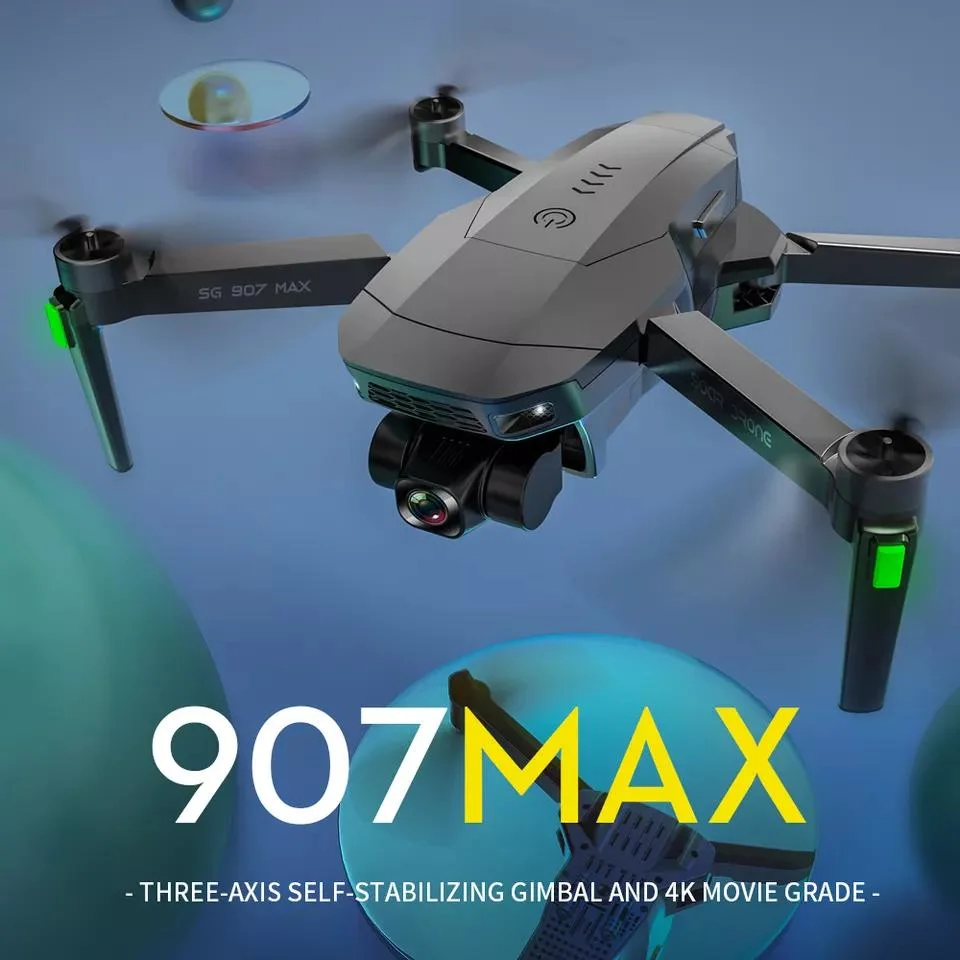 Sg907 Max 3-Achsen Gimbal RC Drohne Fernbedienung UAV mit 4K Kamera