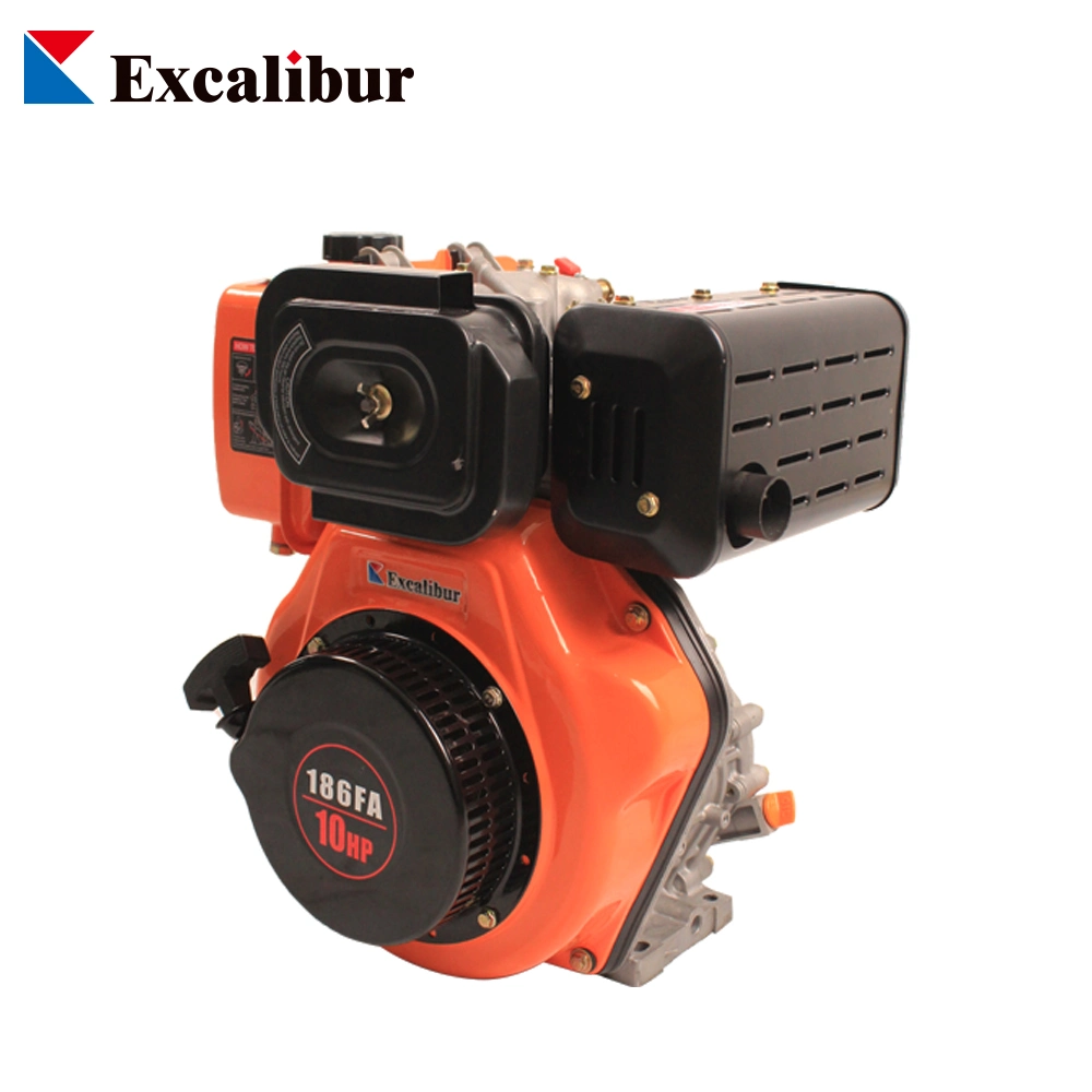 7HP 9HP 10HP 3000tr/min 3600tr/min Four-Stroke vertical du moteur diesel refroidi par air