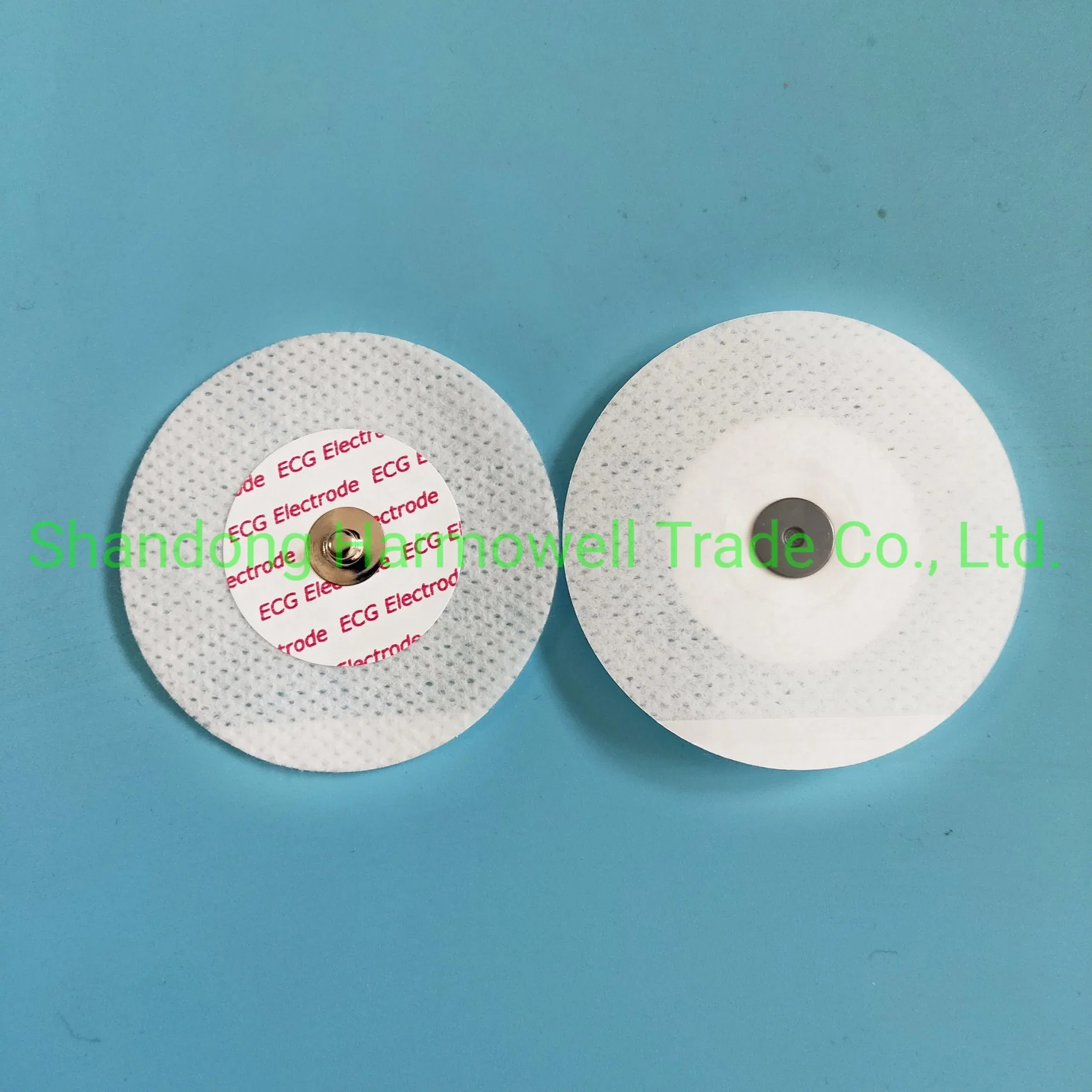 Wholesale/Supplier Disposable ECG Electrodes Pad Foam Stainless Steel Snap