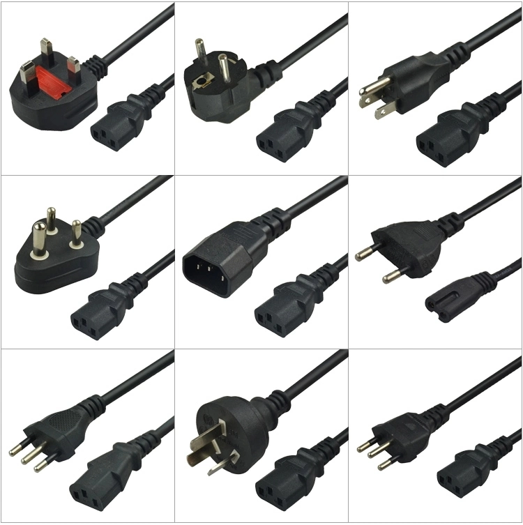 EU Plug Computer Peripheral Cable Euro Power Wire Cable Power Cable