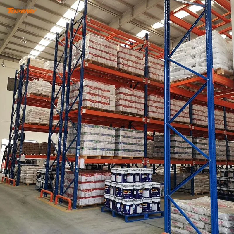 Double Box Beam Pallet Rack Heavy Duty Scale Warehouse Racking