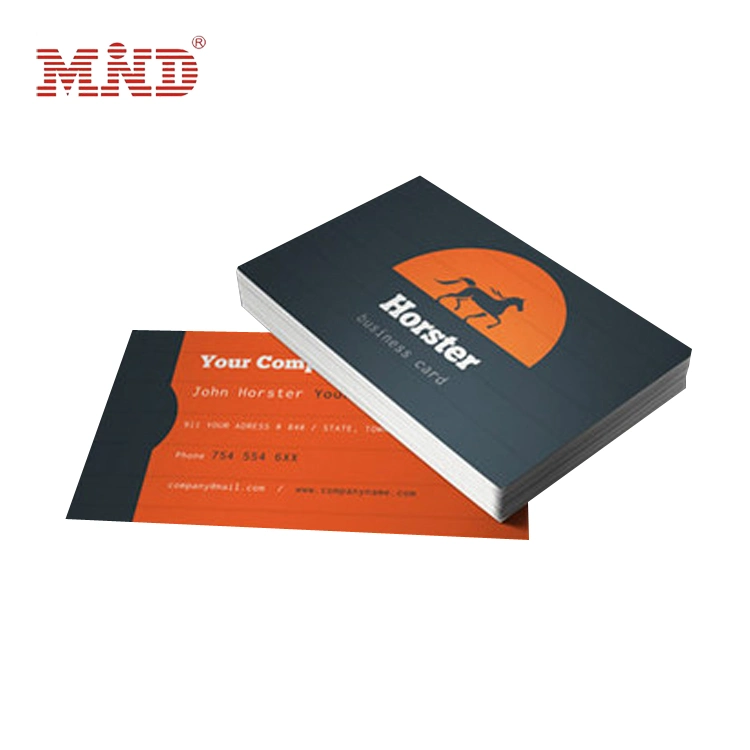 Printed Clear Business Card with Customization Design for Business