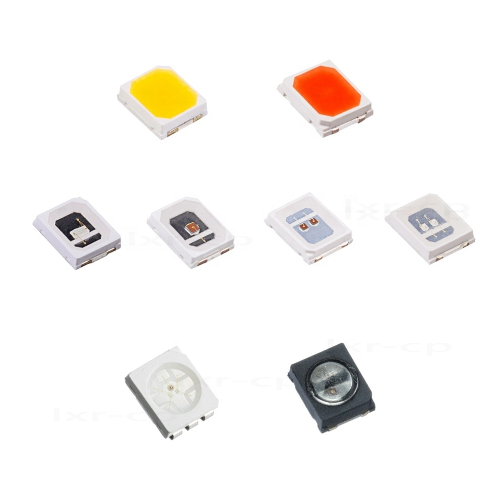 0402 0603 0805 1206 3014 3020 3528 2835 3535 5050 5630 5730 Weiß Rot Grün Blau RGB UV 3V 9V LED-Chip für Leuchtmittel-Diode, SMD