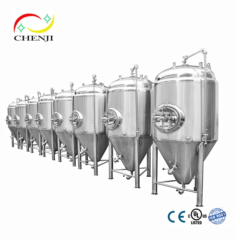 3bbl 5bbl de cerveza Acero Inoxidable 304 tanques de fermentación con hoyuelo chaquetas