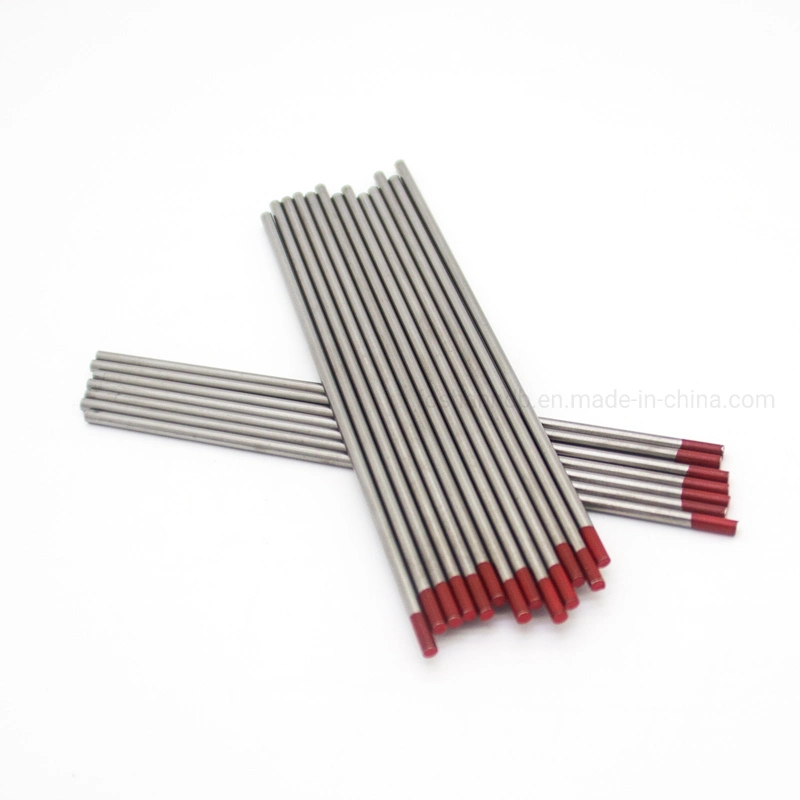 2% Thorium Tungsten Rod 1.6mmx 175mm Red Ground Annealed TIG Welding Tungsten Needle