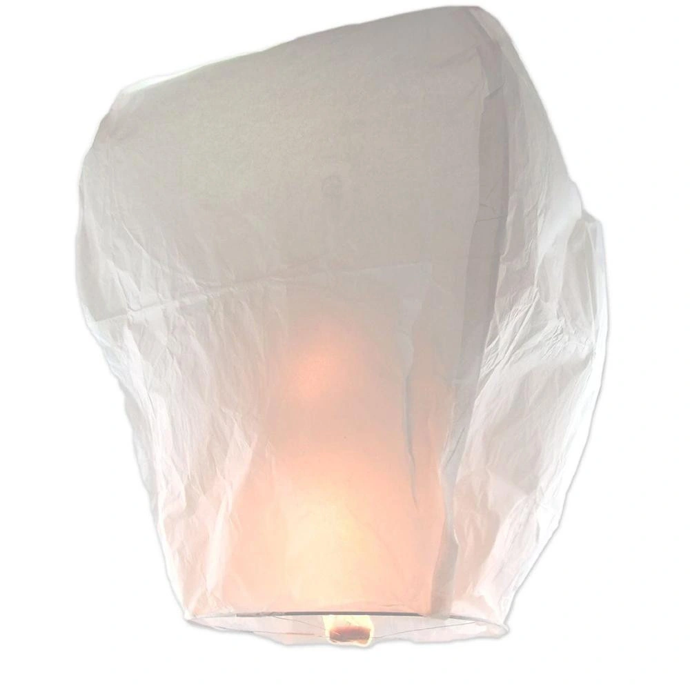 White Paper Sky Wishing Light Lantern