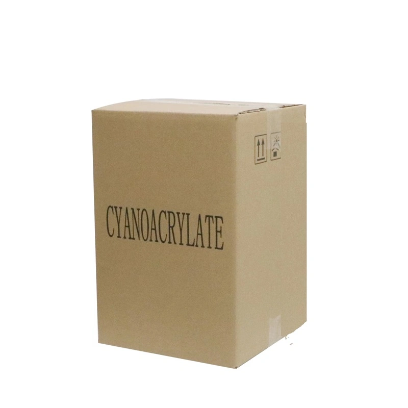 Adhésif instantané Cyanoacrylate Super Glue en emballage en vrac.