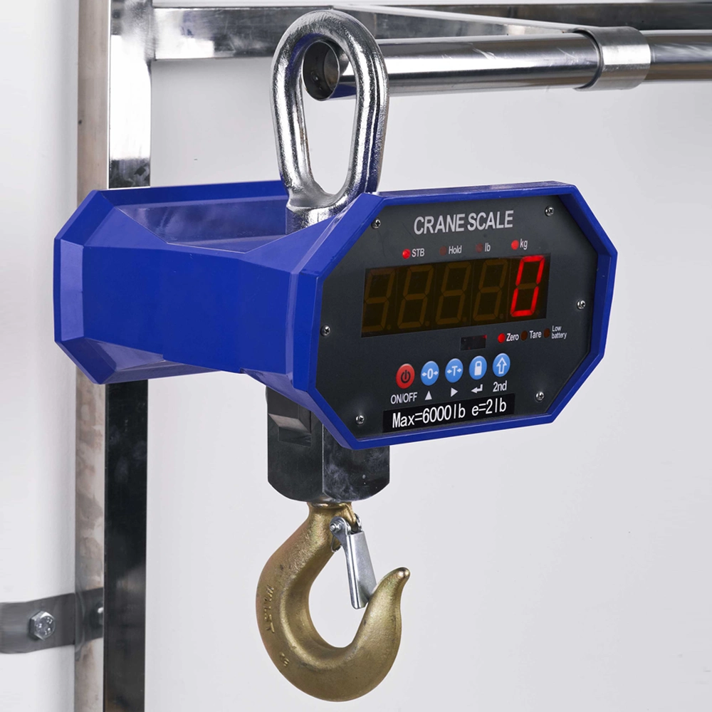 1 Ton 3 Ton 5 Ton 10 Ton Digital Hanging Hook Weighing Crane Scale