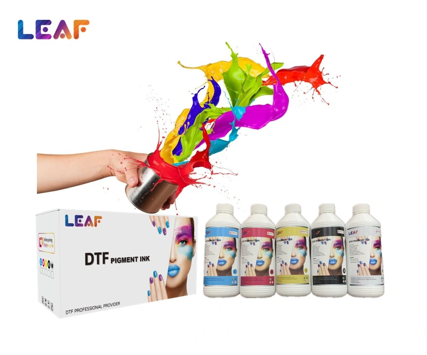 Leaf Digital Bottle, Carton 1kg/5kg/Bottle Watermark Price Dtf Printing Ink Factory Lf-Pb470