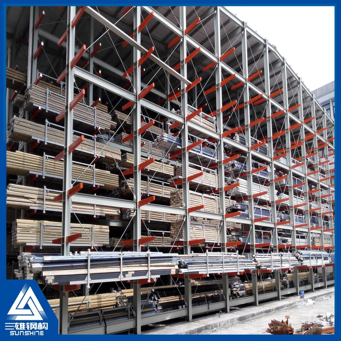 Multilayer Steel Structure Shelving Warehouse
