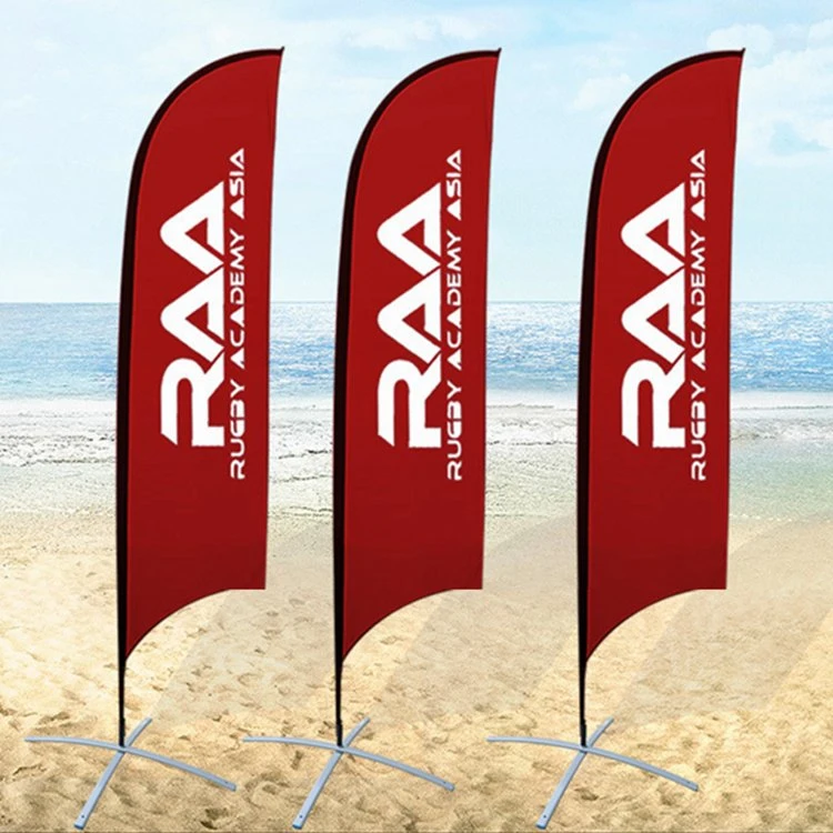 Advertising Custom Flying Banners Bali Bow Sail Swooper Teardrop Flag