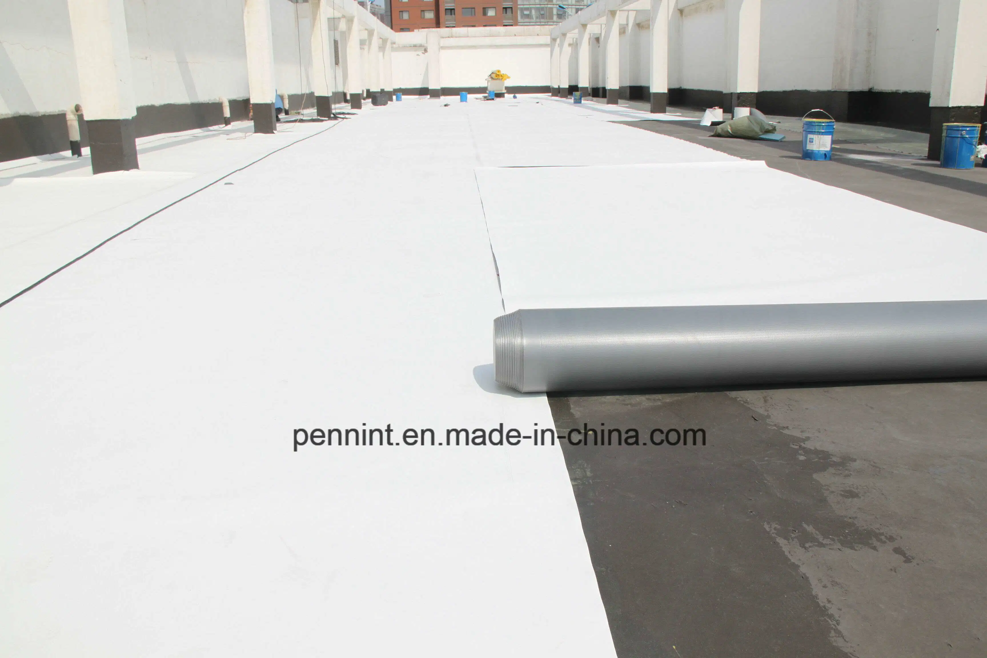 Polyvinyl Chloride Plastic PVC Roofing Materials for Building Waterproofing