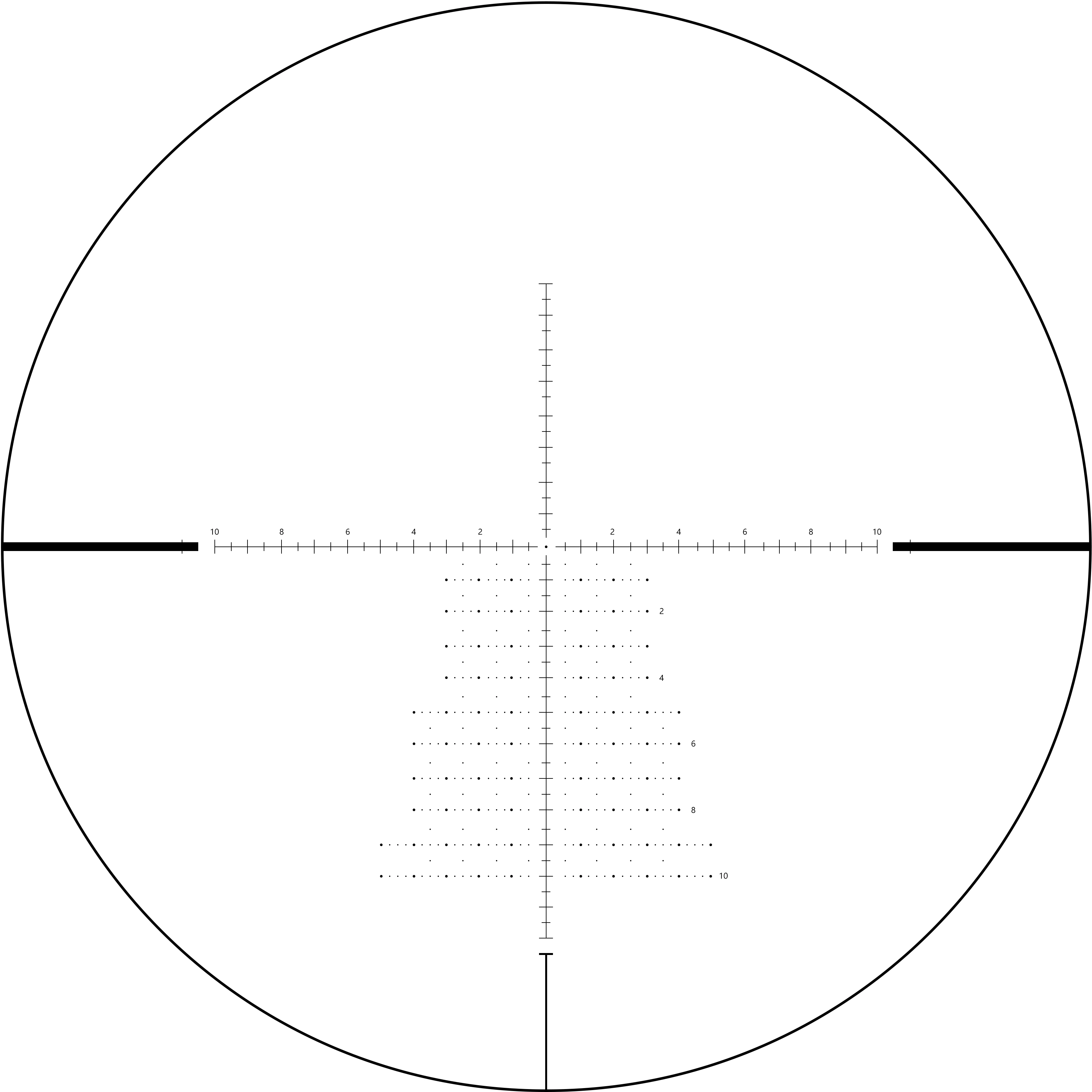 Spina Optics 6-24X50 Ffp Tactical Hunting Riflescopes with Illuminated Hunting