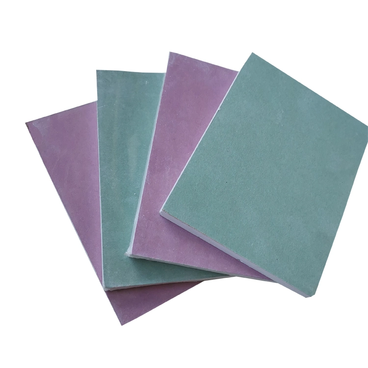 12mm Green Moisture Proof Gypsum Material Board Plasterboard