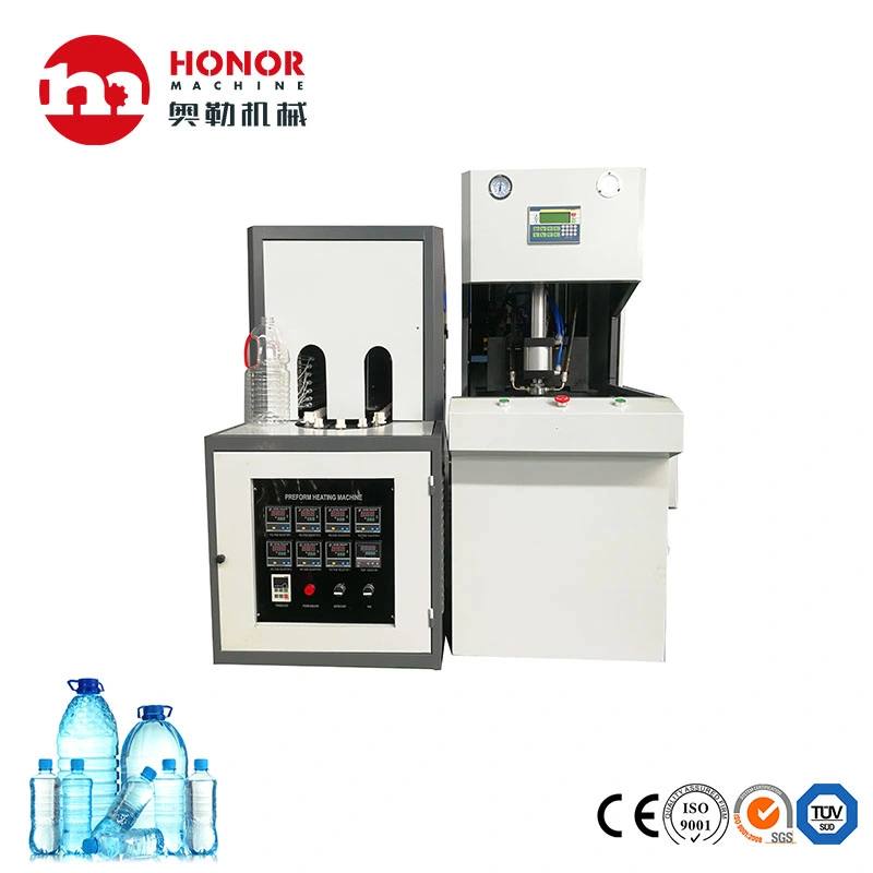 High Temperature and High Efficiency Sterilization and No Pollution Conveyor Blow Bottle Injection Molding Machine